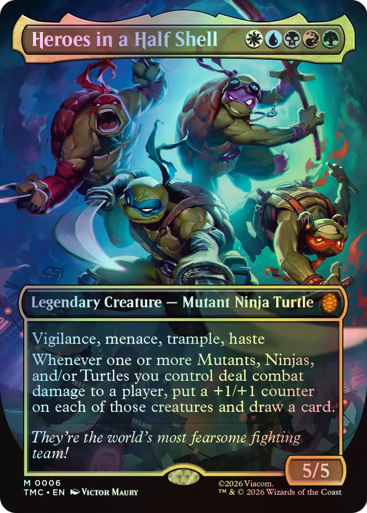 Heroes in a Half Shell (TMC) #6 [EN/F]