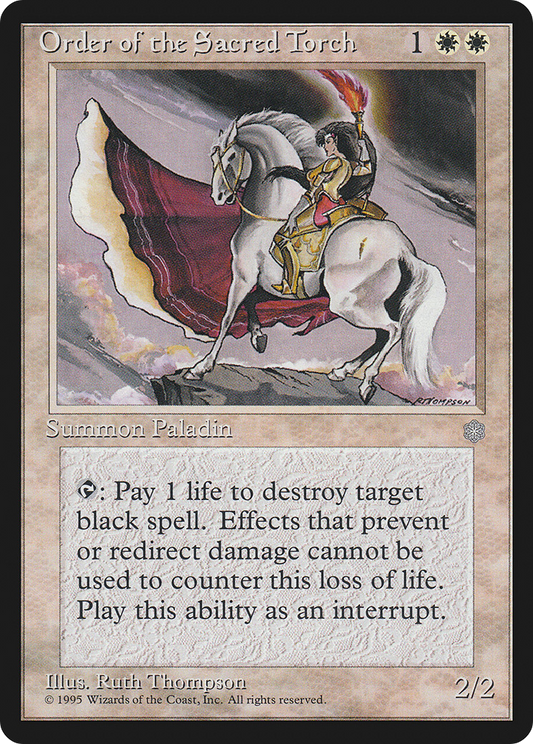 Order of the Sacred Torch (ICE) #45 [EN/N] s/o