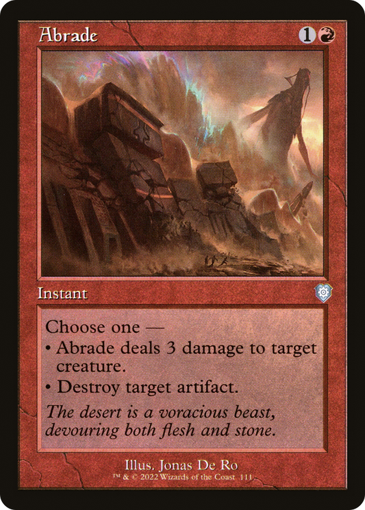 Abrade (BRC) #111 [EN/N] s/o