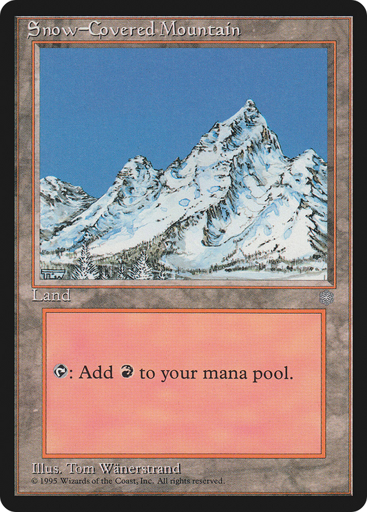 Snow-Covered Mountain (ICE) #379 [EN/N] s/o