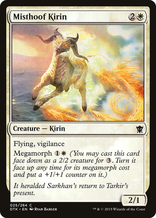 Misthoof Kirin (DTK) #25 [EN/N]