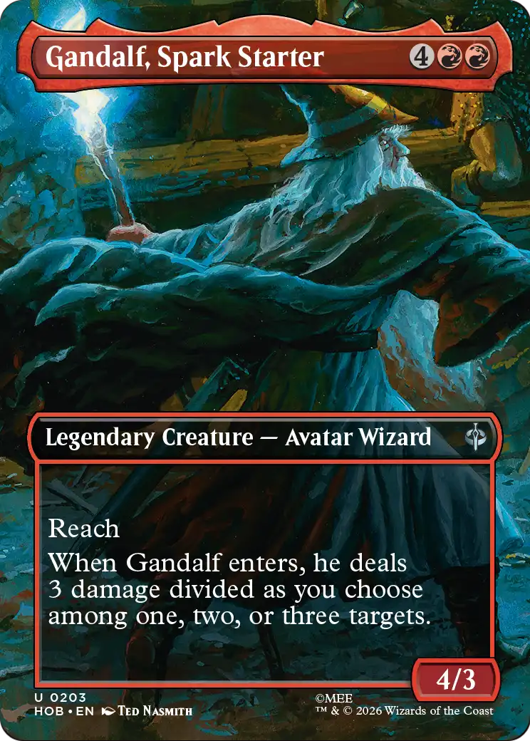 Gandalf, Spark Starter (HOB) #203 [EN/N]