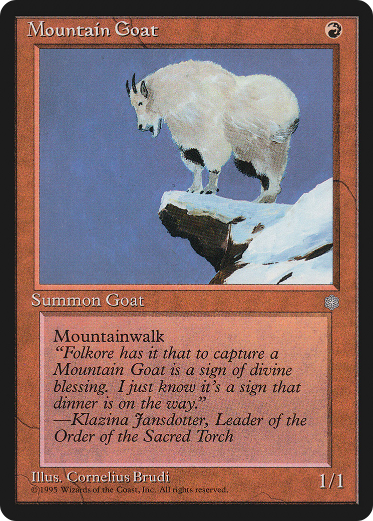Mountain Goat (ICE) #203 [EN/N]