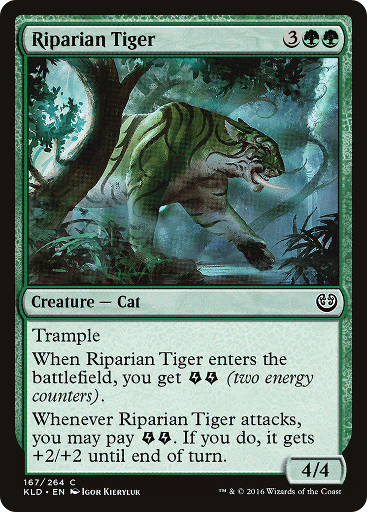 Riparian Tiger (KLD) #167 [EN/N]