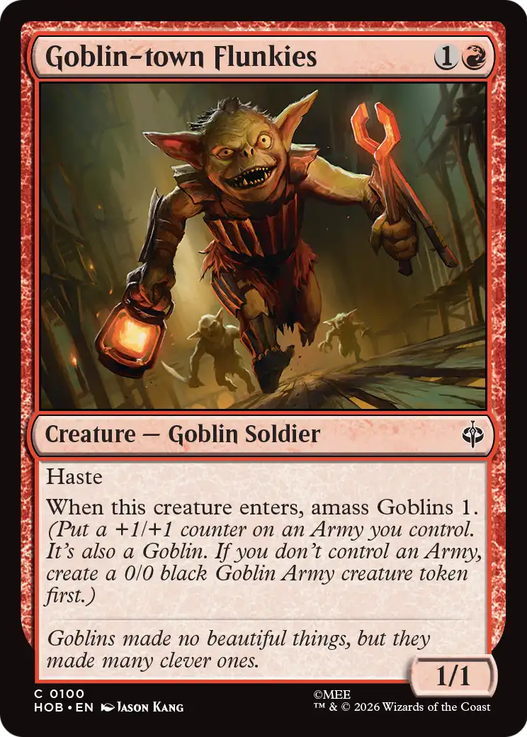 Goblin-town Flunkies (HOB) #100 [EN/N]