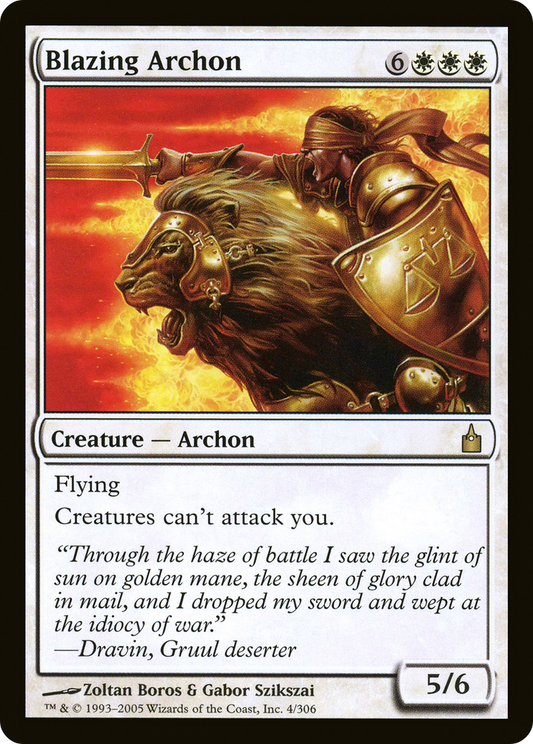 Blazing Archon (RAV) #4 [EN/N] s/o