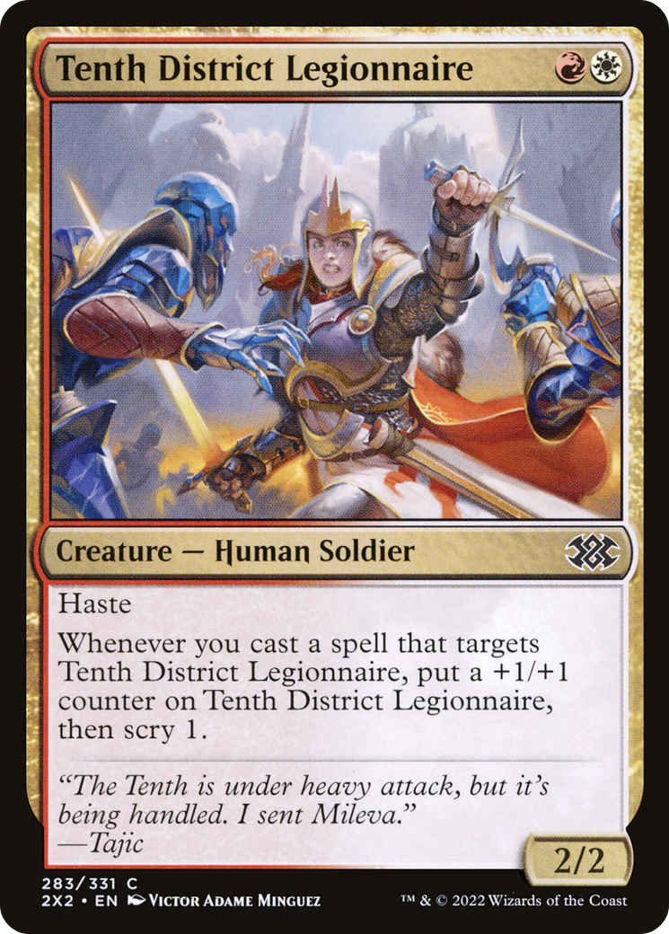 Tenth District Legionnaire (2X2) #283 [EN/N] s/o