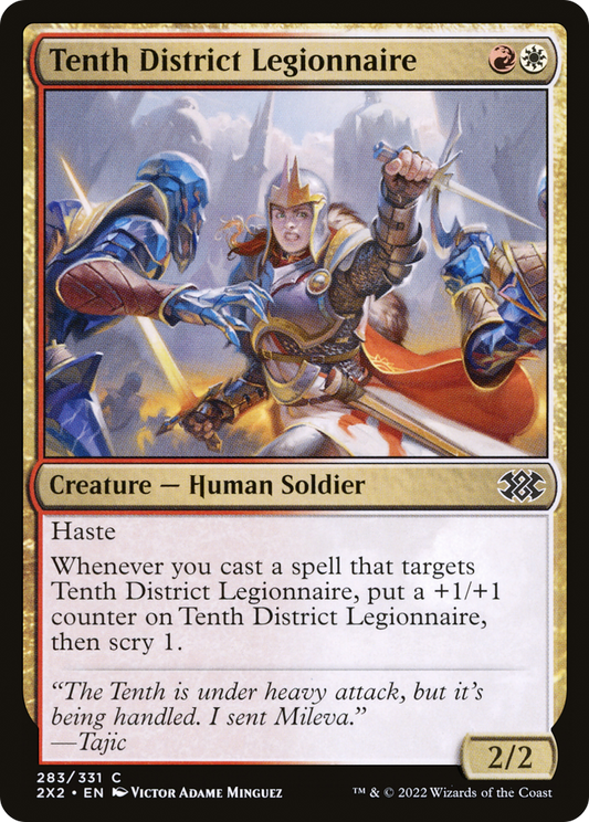 Tenth District Legionnaire (2X2) #283 [EN/N] s/o