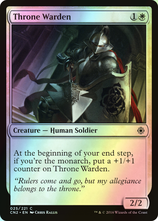 Throne Warden (CN2) #25 [EN/F] s/o
