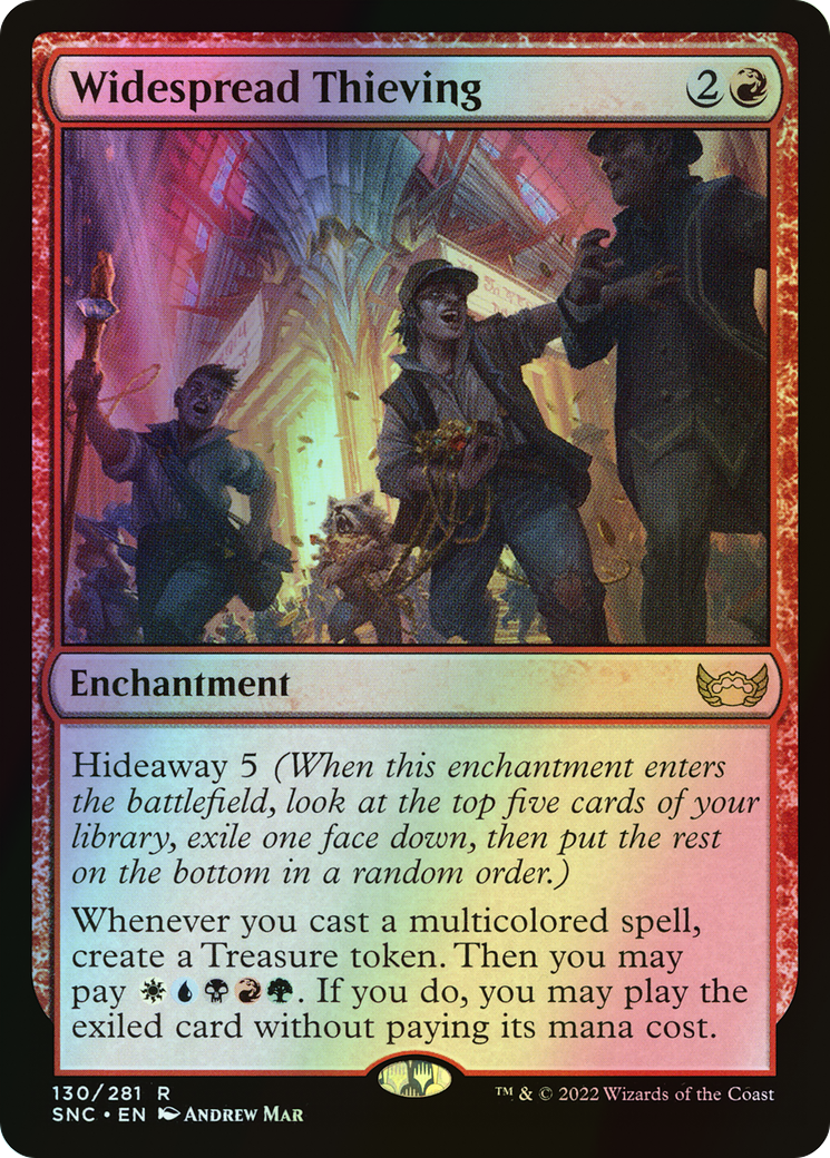 Widespread Thieving (SNC) #130 [EN/F] s/o