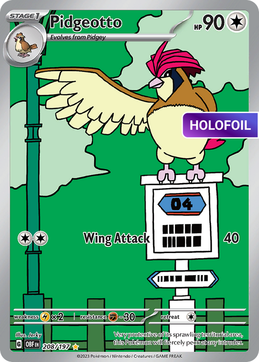 Pidgeotto - 208/197 (OBF) #208 [EN/H]