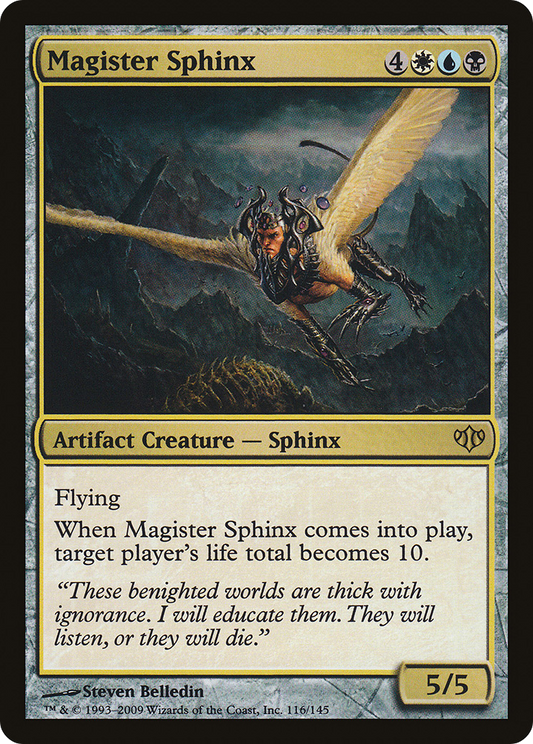 Magister Sphinx (CON) #116 [EN/N] s/o