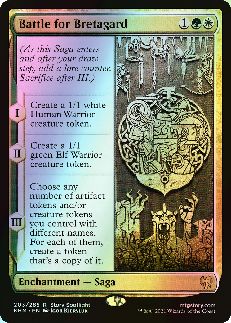 Battle for Bretagard (KHM) #203 [EN/F]