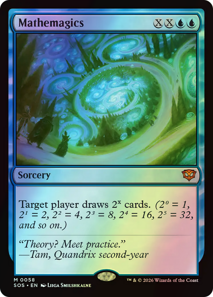 Mathemagics (SOS) #58 [EN/F] s/o