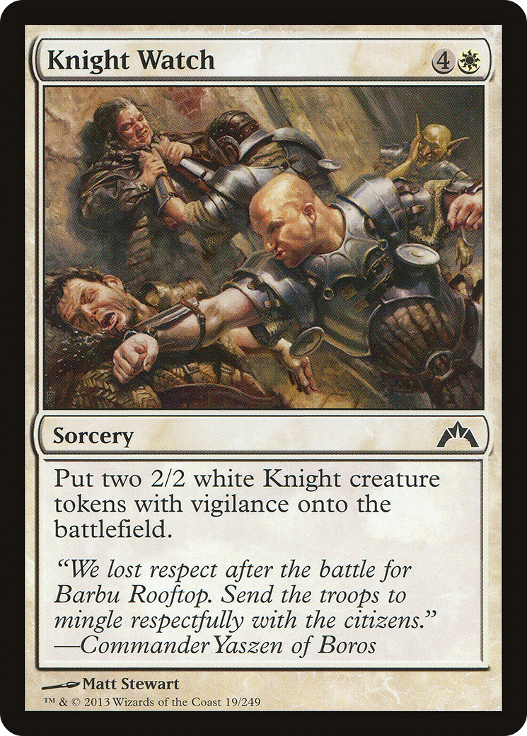 Knight Watch (GTC) #19 [EN/N]