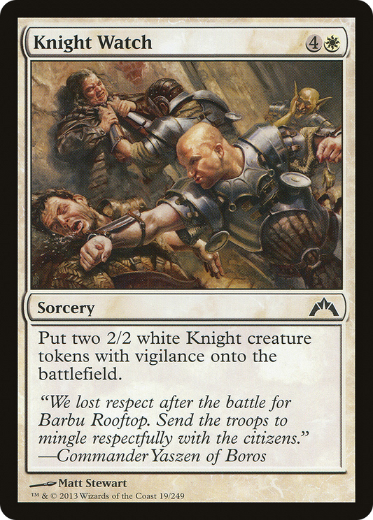 Knight Watch (GTC) #19 [EN/N]