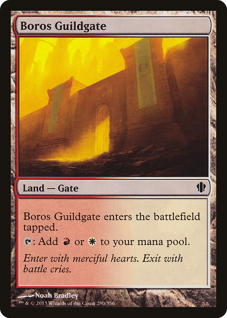 Boros Guildgate (C13) #280 [EN/N] s/o