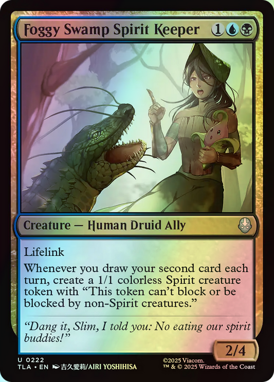 Foggy Swamp Spirit Keeper (TLA) #222 [EN/F] s/o