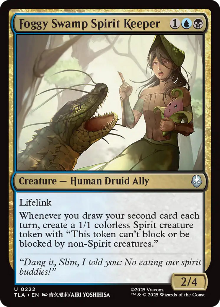 Foggy Swamp Spirit Keeper (TLA) #222 [EN/N] s/o