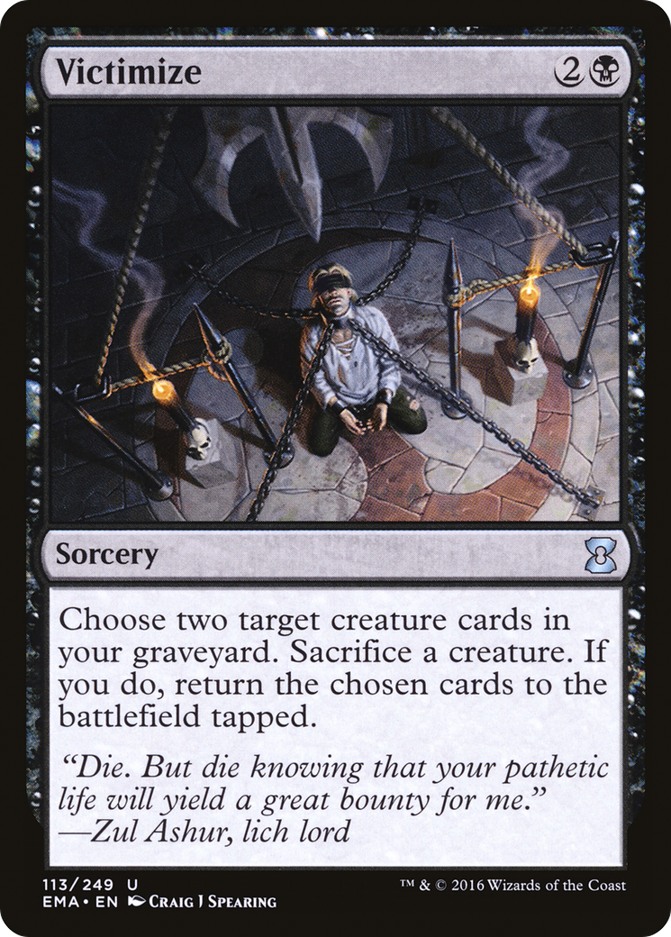 Victimize (EMA) #113 [EN/N] s/o