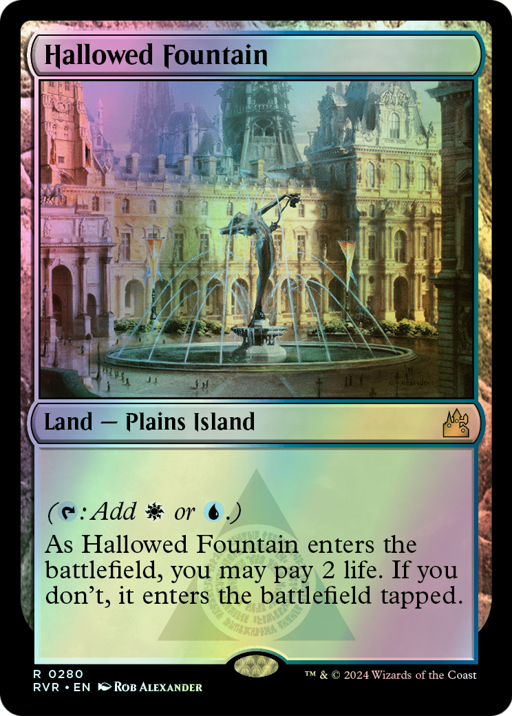 Hallowed Fountain (RVR) #280 [EN/F] s/o