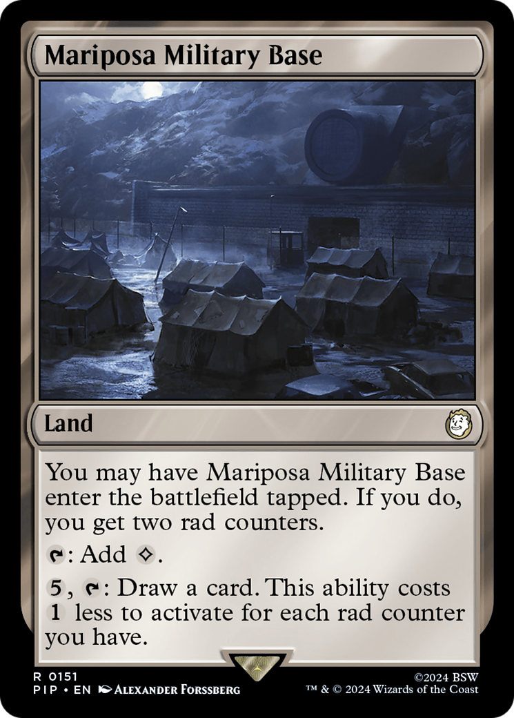Mariposa Military Base (PIP) #151 [EN/N] s/o
