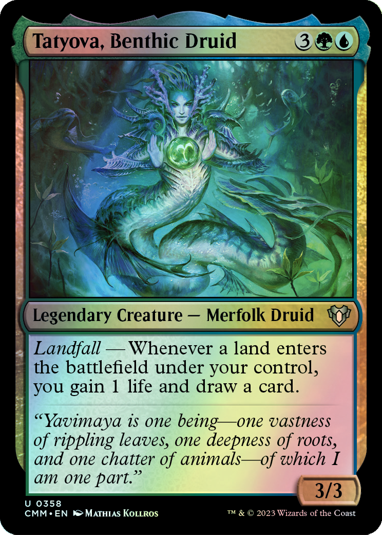 Tatyova, Benthic Druid (CMM) #358 [EN/F] s/o