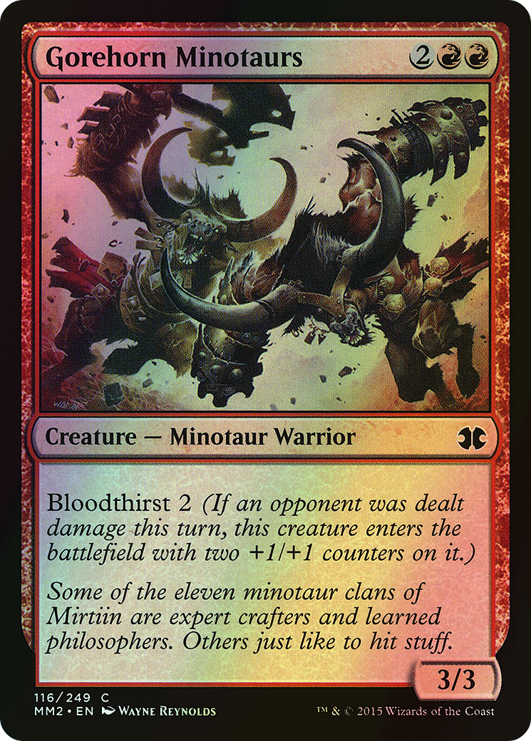 Gorehorn Minotaurs (MM2) #116 [EN/F]