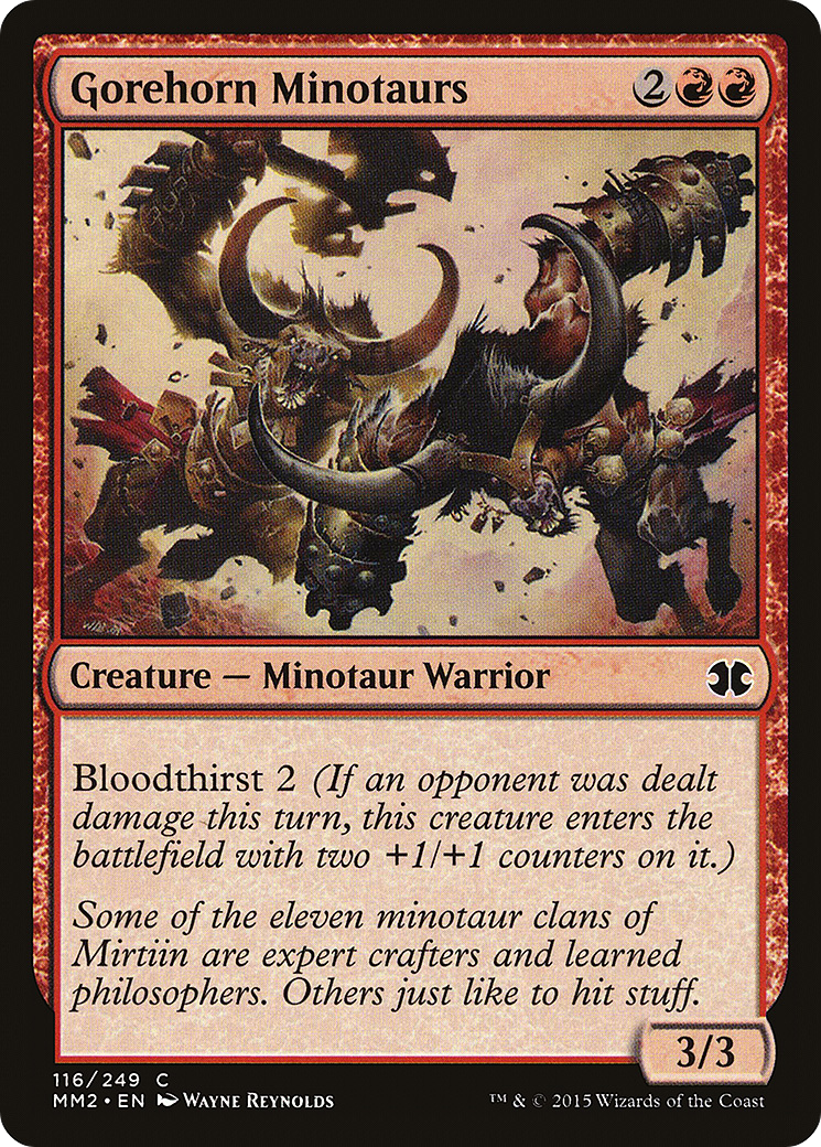 Gorehorn Minotaurs (MM2) #116 [EN/N]