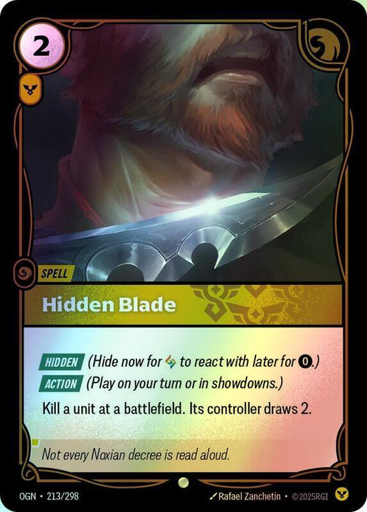 Hidden Blade (OGN) #213 [EN/F] s/o
