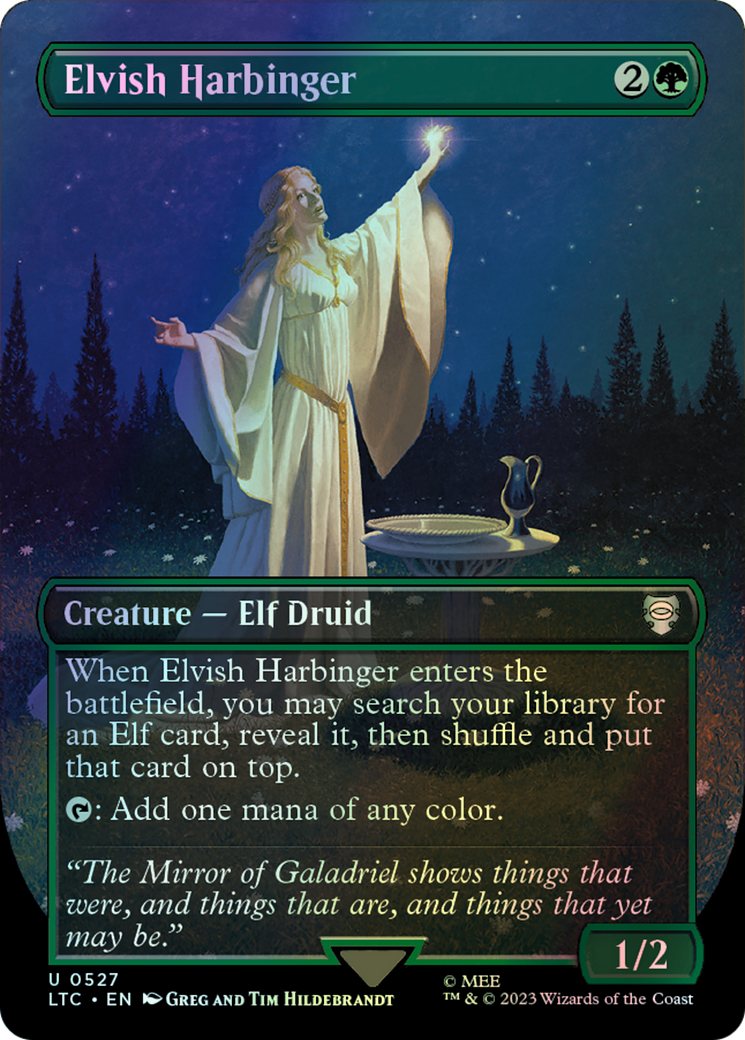 Elvish Harbinger - Silver Foil (LTC) #527 [EN/F] s/o