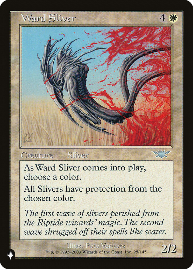 Ward Sliver (PLST) #LGN-25 [EN/N] s/o