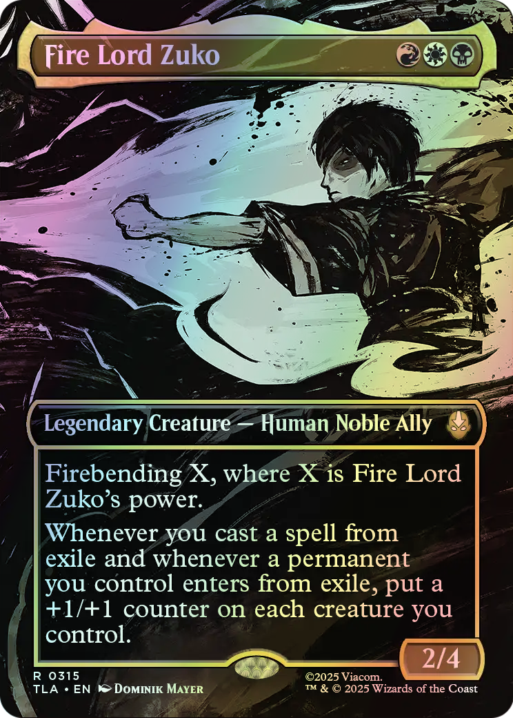 Fire Lord Zuko (TLA) #315 [EN/F]