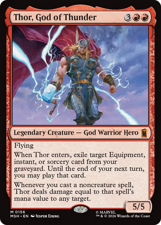 Thor, God of Thunder (MSH) #156 [EN/N]