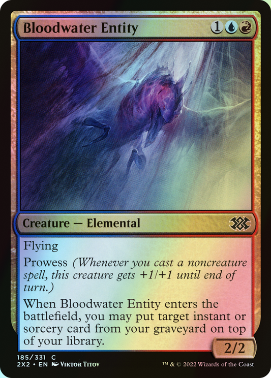 Bloodwater Entity (2X2) #185 [EN/F] s/o