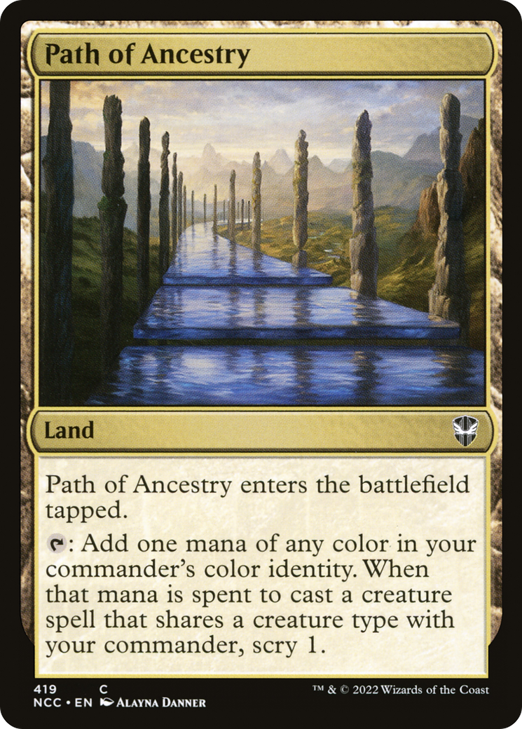 Path of Ancestry (NCC) #419 [EN/N] s/o