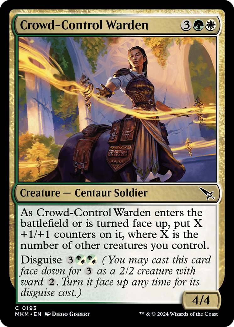 Crowd-Control Warden (MKM) #193 [EN/N]