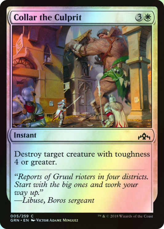 Collar the Culprit (GRN) #5 [EN/F]