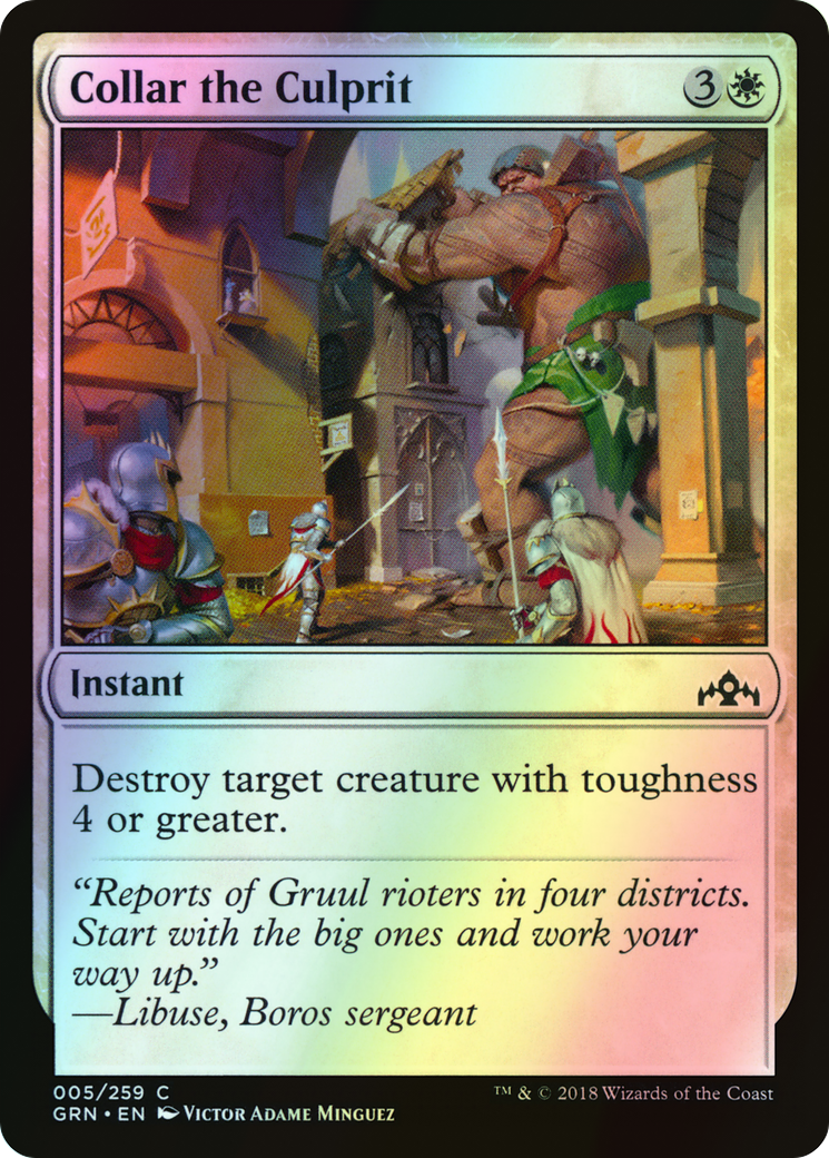Collar the Culprit (GRN) #5 [EN/F]