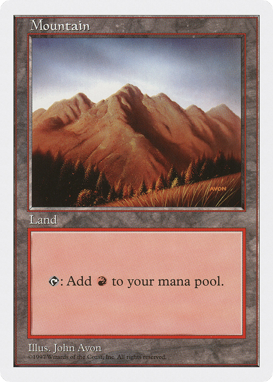 Mountain (5ED) #444 [EN/N]