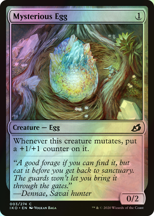 Mysterious Egg (IKO) #3 [EN/F]