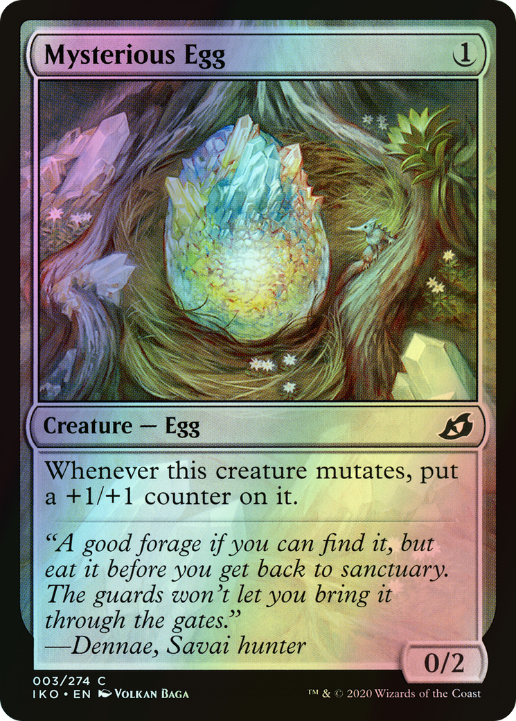 Mysterious Egg (IKO) #3 [EN/F]