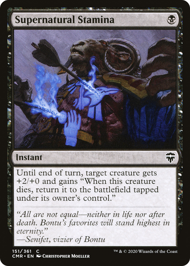 Supernatural Stamina (CMR) #151 [EN/N] s/o