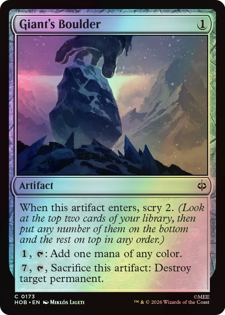 Giant's Boulder (HOB) #173 [EN/F]