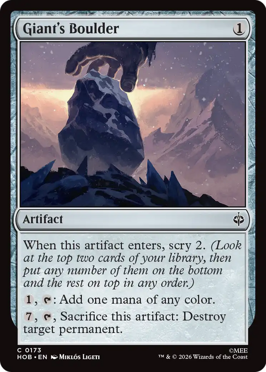 Giant's Boulder (HOB) #173 [EN/N]
