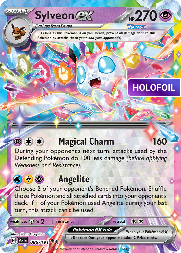 Sylveon ex (SSP) #86 [EN/H]