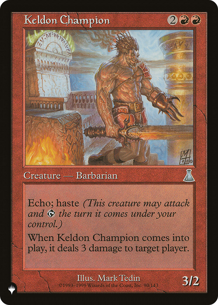 Keldon Champion (PLST) #UDS-90 [EN/N]