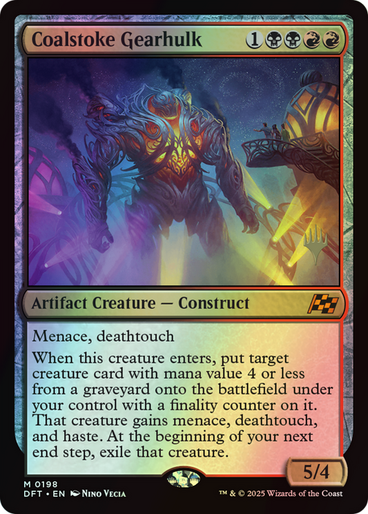 Coalstoke Gearhulk (PDFT) #198p [EN/F]