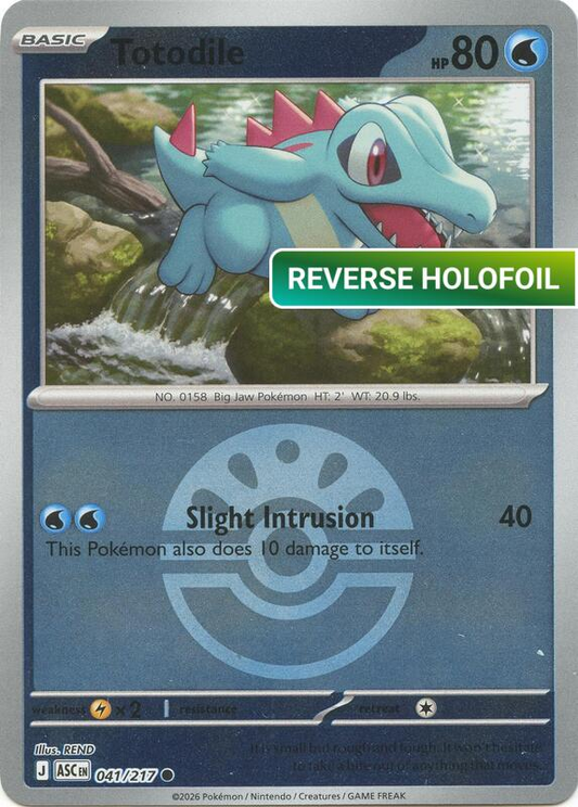 Totodile (Friend Ball) (ASC) #041_V2 [EN/R] s/o
