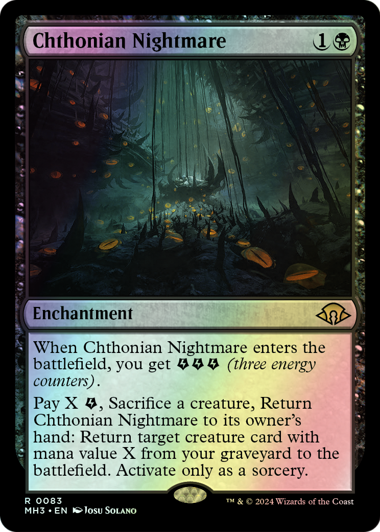 Chthonian Nightmare (MH3) #83 [EN/F] s/o